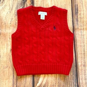 Baby boys sweater vest